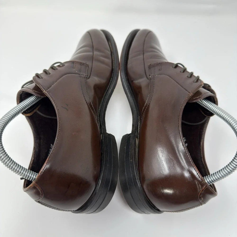 Vintage O'Sullivan Executive Imperials Mens Leather Oxford‎ Size 6.5D Brown USA